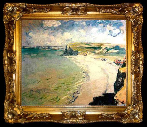 framed  Claude Monet The Beach at Pourville, ta009-2